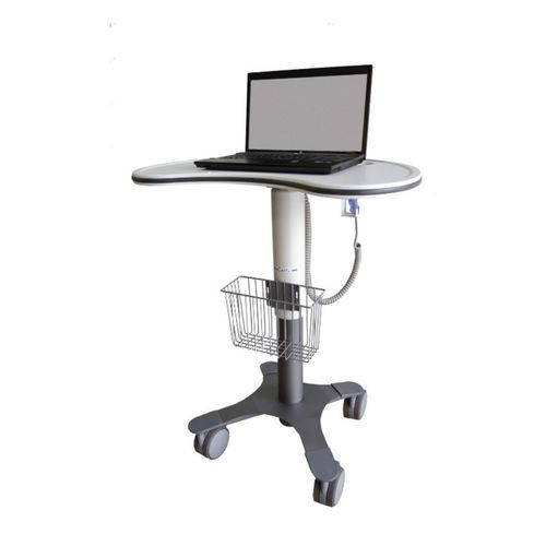 Carro de telemedicina para ordenador portátil - KIDNEY - Lund Industries - accesorios / móvil / de altura variable