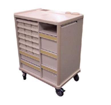 Carro de dispensación de medicamentos - C- 21 - Talon - seguro