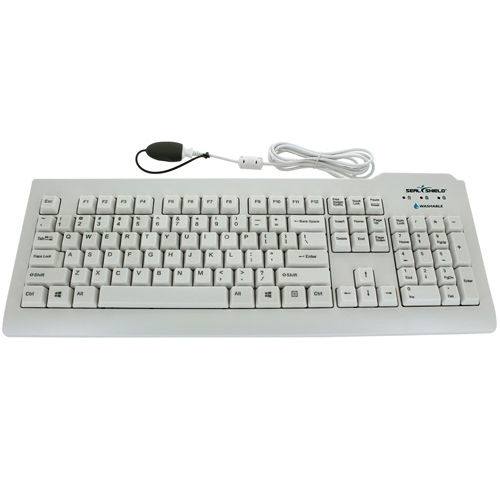Teclado médico con teclas digitales - Clean™ - Seal Shield - lavable / USB / impermeable
