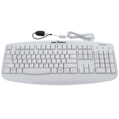 Teclado médico con teclas digitales - STWK503 - Seal Shield - lavable / desinfectable / USB