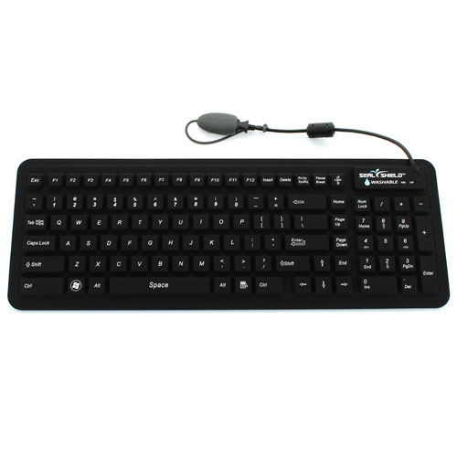Teclado médico con teclas digitales - S106G2 - Seal Shield - de silicona / lavable / USB