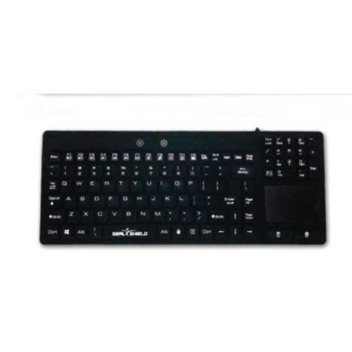 Teclado médico con alfombrilla táctil - S108PG - Seal Shield - desinfectable / USB / impermeable