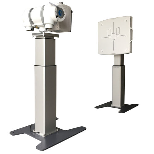 Sistema de radiografía digital - IDETEC MEDICAL IMAGING - para radiografía del tórax / sin mesa / con Bucky en el suelo