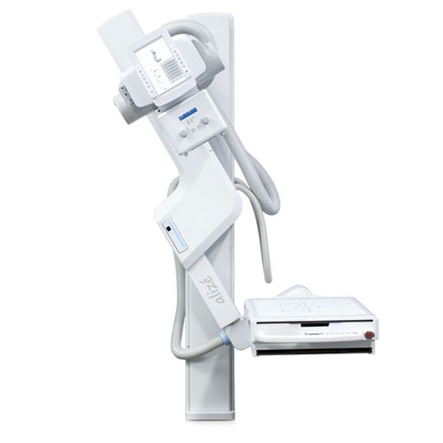 Sistema de radiografía digital - alizé Signature - IDETEC MEDICAL IMAGING - para radiografía polivalente / sin mesa / con brazo portatubos pivotante