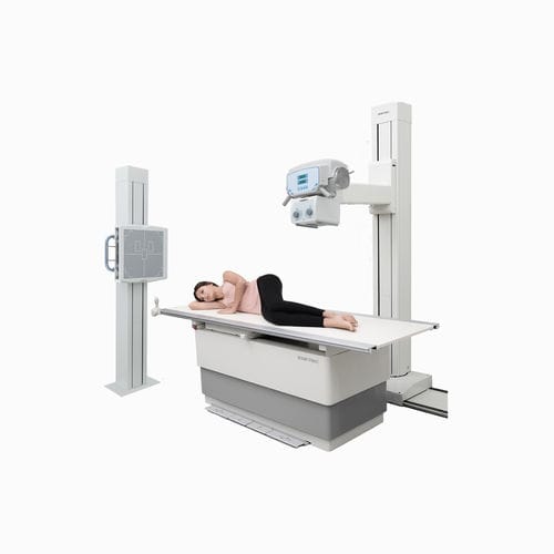 Sistema de radiografía digital - ATLAS DR  - IDETEC MEDICAL IMAGING - para radiografía polivalente / para radiografía del tórax / con Bucky en el suelo