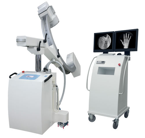 Arco quirúrgico móvil - SD30 C - IDETEC MEDICAL IMAGING - con tubo intensificador de imagen / con columna de vídeo / con arco de diámetro pequeño