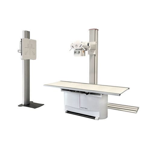 Sistema de radiografía digital - ATLAS HC2 - IDETEC MEDICAL IMAGING - para radiografía polivalente / para radiografía del tórax / con Bucky en el suelo