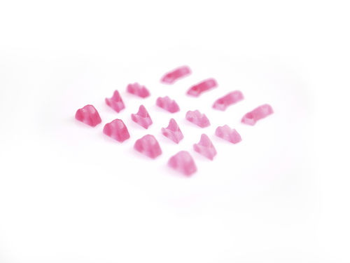 Material dental de resina - Elastico®/ VeroMagenta - Stratasys - para restauración dental / gingival / biocompatible