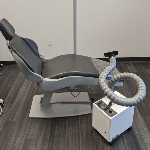 Sistema de aspiración para clínica dental - Vanguard Gold  - Vaniman - compacto / móvil