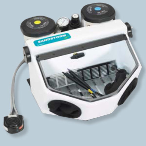 Chorro de arena con pedal - SandStorm Expert - Vaniman - 2 tanques