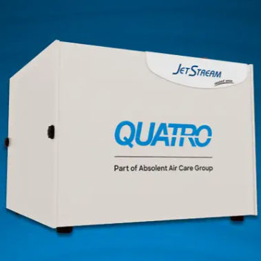 Aspirador de polvo para laboratorio dental - JetStream Widebody - Quatro Air - para laboratorio / para centro sanitario / compacto