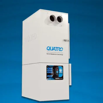Aspirador de polvo para laboratorio dental - PowerStation 3 - Quatro Air - para laboratorio / compacto