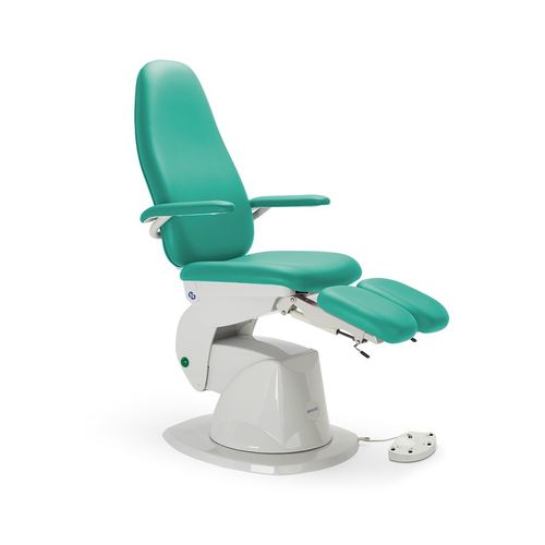Sillón de reconocimiento podológico - Delta Plus - NAMROL - electromecánico / ergonómico / de altura variable