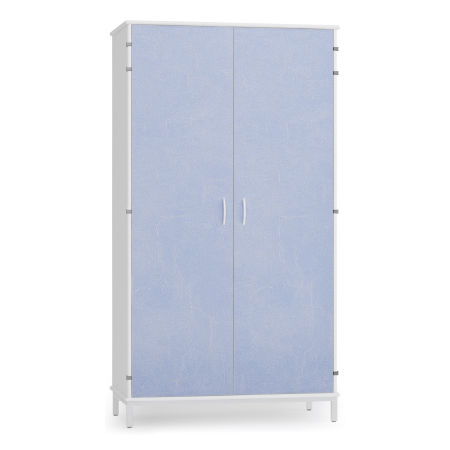 Armario para ordenar - GHAC1000 - AHF - ATELIERS DU HAUT FOREZ - para habitación de pacientes / con 2 puertas