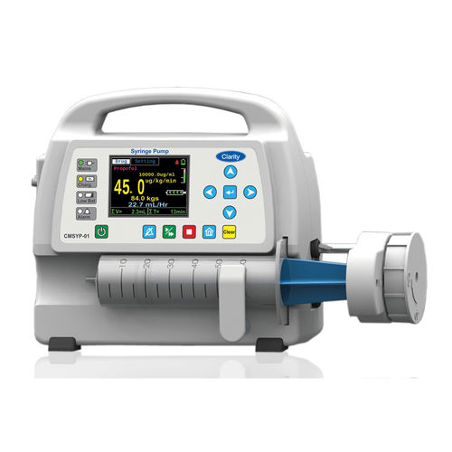Bomba de jeringa 1 vía - Clarity Medical - TCI / ATIV / continua