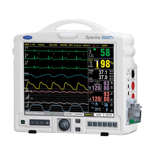 Monitor de constantes vitales portátil - Spectra Smart+ - Clarity Medical - compacto / TEMP / ECG