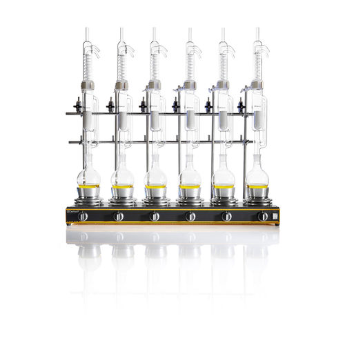 Extractor de laboratorio de Soxhlet - EV6 AII/16 - C. Gerhardt GmbH & Co. KG - manual / sólido-líquido