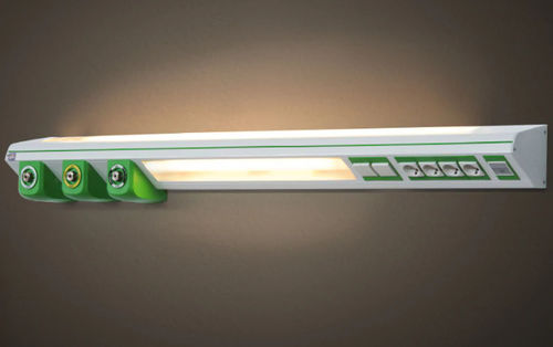 Unidad médica de cabecera de pared - Erol - Koncare medical Technologie - horizontal / modular / para habitación de pacientes