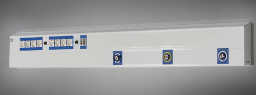 Unidad médica de cabecera de pared - BASIC - Koncare medical Technologie - horizontal / modular / para unidad de cuidados intensivos
