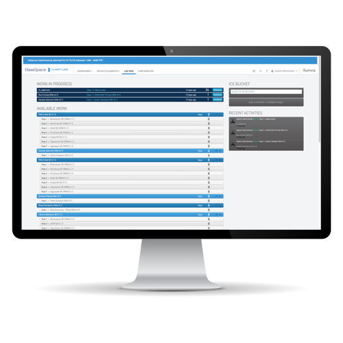 LIMS de gestión - Clarity - Illumina - para informes / de control / con sistema de seguimiento