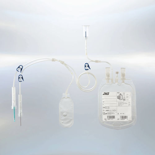 Bolsa de sangre doble - JMS - Bionic Medizintechnik - CPDA-1