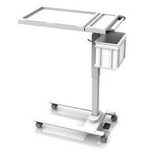 Mesa de cama con ruedas - Hiflex5  - Bionic Medizintechnik - de altura regulable / reclinable