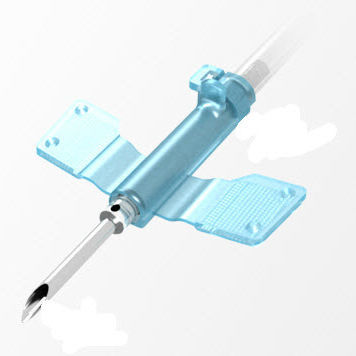 Aguja de inyección intravenosa - SysLoc - Bionic Medizintechnik - de seguridad / con aleta / 16 G