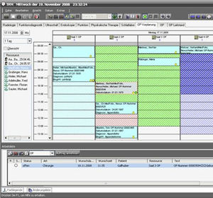 Software de planificación - NEXUS / ORGANIZER - Nexus AG - de hospital