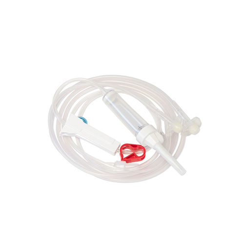 Set de perfusión intravenoso veterinario - 6.09.006.002 - Doctorgimo - con cámara de goteo / con grifo