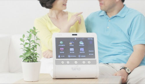 Plataforma de telemonitorización del estado de salud - Hicare Home Doctor - Hicare - de constantes vitales / con pantalla táctil