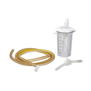 Recipiente de aspiración para fluidos corporales - HK-3-TT-FILTRON 250 - HK Surgical - para liposucción / desechable