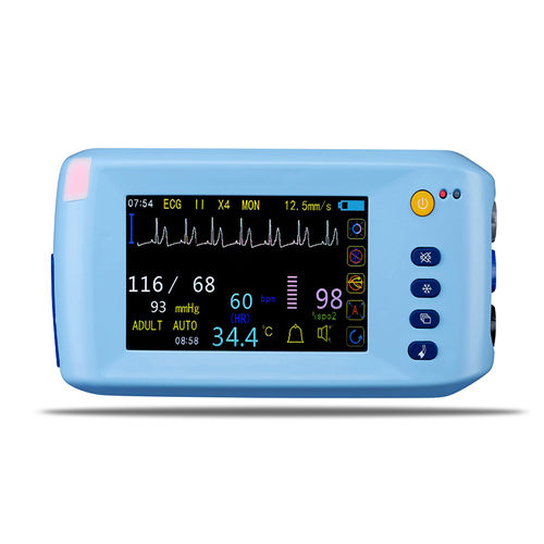Monitor de paciente portátil - JERRY-I - SHANXI JERRY MEDICAL - compacto / ECG / TEMP