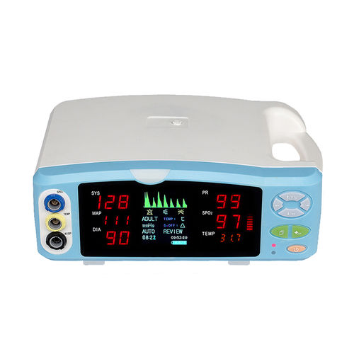 Monitor multiparamétrico compacto - JERRY-III - SHANXI JERRY MEDICAL - portátil / TEMP / de frecuencia cardíaca