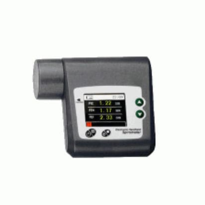 Espirómetro electrónico - TeleBreather™ - SHL Telemedicine - portátil de mano / para uso doméstico
