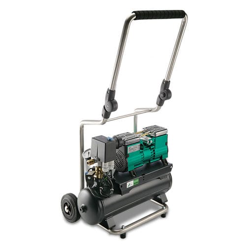 Compresor de aire médico - DÜRR TECHNIK - de membrana / con ruedas / sin aceite