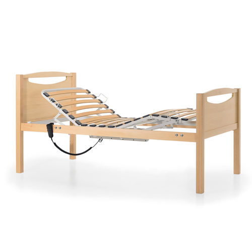 Cama médica - Lignum - JMS Healthcare Furniture - para asistencia domiciliaria / eléctrica / geriátrica