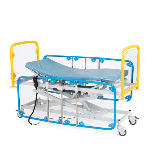 Cama con ruedas - Angeli - JMS Healthcare Furniture - de hospital / eléctrica / pediátrica