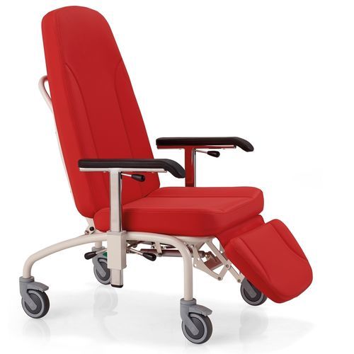 Sillón de descanso reclinable - 10.CD.1360 - JMS Healthcare Furniture - manual / geriátrico / con reposapiernas