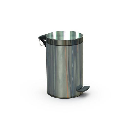 Papelera de acero inoxidable - 10.AD.1400 - JMS Healthcare Furniture - con pedal