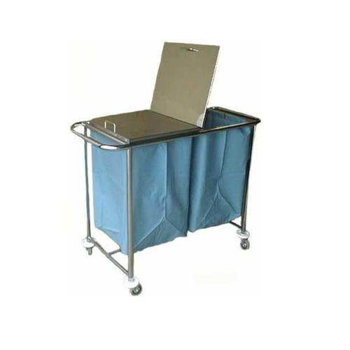 Carro para bolsas para ropa sucia - 10.CR.1541 - JMS Healthcare Furniture - de hospital / de transporte / 2 bolsas