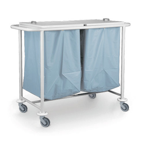 Carro para bolsas para ropa sucia - 10.CR.1540 - JMS Healthcare Furniture - de hospital / de transporte / 2 bolsas