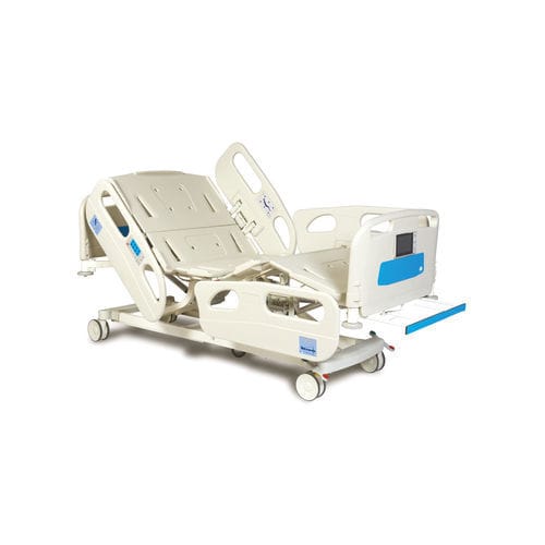 Cama de hospital - Multicare Evolution 800 - JMS Adico Care - eléctrica / de altura regulable / con ruedas
