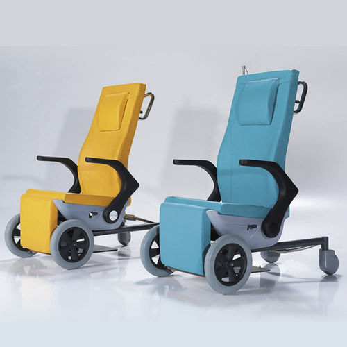 Silla de traslado de pacientes con ruedas - PediaPals - con respaldo regulable