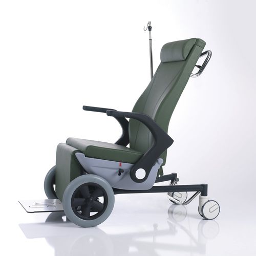 Silla de traslado de pacientes con ruedas - BR006BAR - PediaPals - bariátrica / con portasueros
