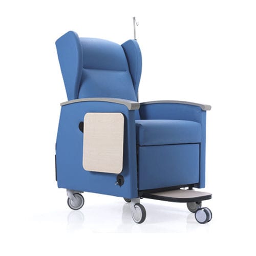 Sillón de descanso reclinable - 600048 - PediaPals - con reposapiernas / con ruedas / con respaldo regulable
