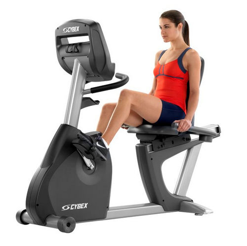 Bicicleta estática semiinclinada - 525R  - Cybex