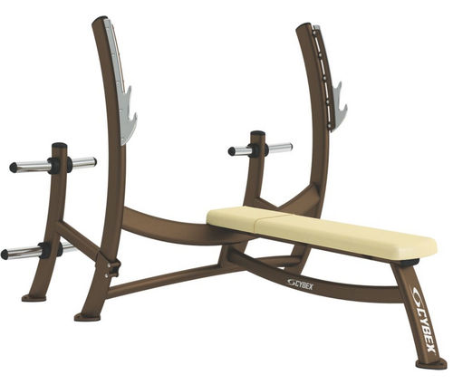 Banco de musculación plano - Free Weights - Cybex - con soporte para mancuernas