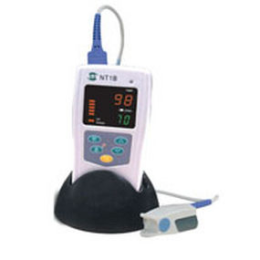 Pulsioxímetro portátil de mano - NT1B - Newtech - médico / alimentado por batería / con sensor separado