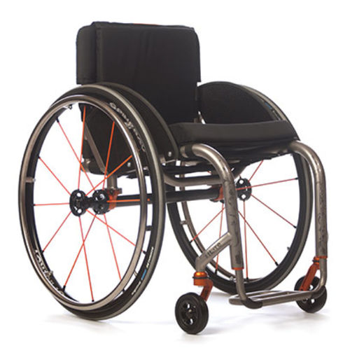 Silla de ruedas activa - ZR - TiLite - de exterior / de altura regulable / con reposapiernas
