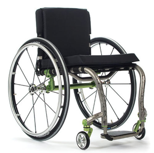 Silla de ruedas activa - ZRA - TiLite - de exterior / de altura regulable / con reposapiernas